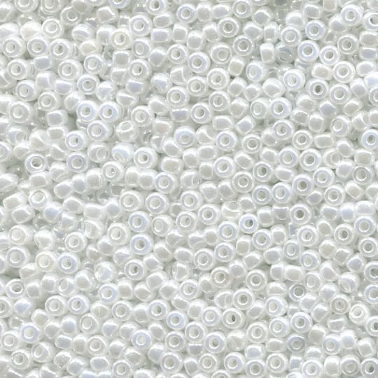 The Beadsmith&#xAE; Miyuki Ceylon Round Glass Seed Beads, 8/0